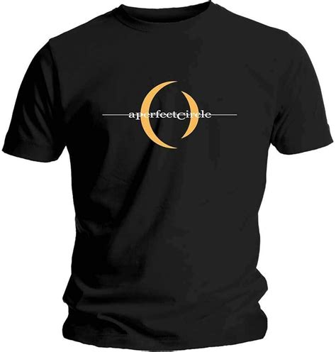 A Perfect Circle Logo Mens T Shirt Unisex Band Merch: Amazon.it: Abbigliamento