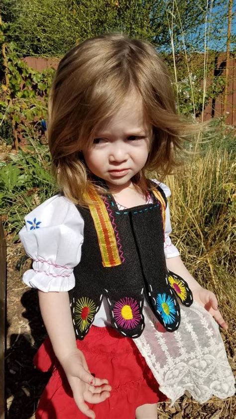 Traditional Polish Toddler Girl Eastern European Folk Costume | Etsy