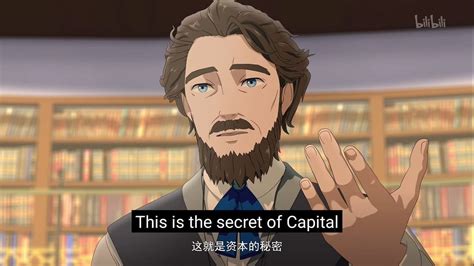 Thread by @CarlZha: "Karl Marx anime episode 1 with English subtitles: 领风者 / The Leader ...