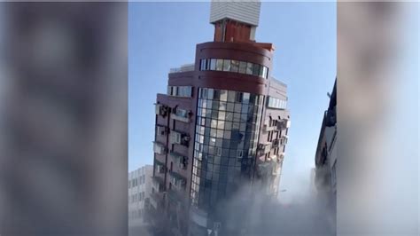 Videos show the damage caused by the earthquake in Taiwan - Pledge Times