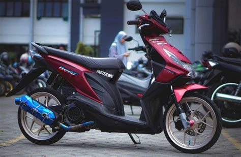 15+ Kumpulan Modifikasi Honda Beat Karbu 2022 Terkeren Lengkap Simple ...