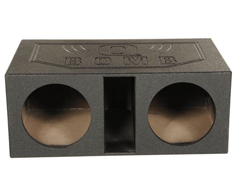 QPower 12" Dual Vented Ported Car Subwoofer Sub Box Enclosure (For ...