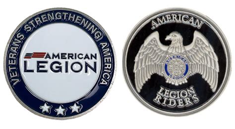 Legion Logo - Legion Riders Coin - American Legion Flag & Emblem