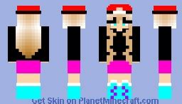 pokemon trainer girl Minecraft Skin