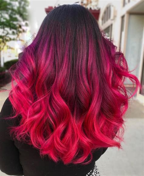 How to Get Pink OmbrÃ© Hair - 21 Cute Ideas for 2022