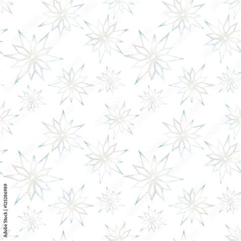 Snowflakes Background White