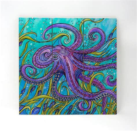 Octopus Wall Art – Stephanie Kiker Designs