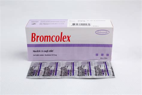 Bromocolex Tablets - MC Pharmaceuticals Co.,Ltd