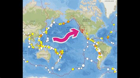 3.6 Earthquake SoCal area.. 4.5 and above map.. shows overdue along ...