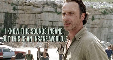 Oh So Geeky: 15 Killer Quotes by The Walking Dead's Rick Grimes