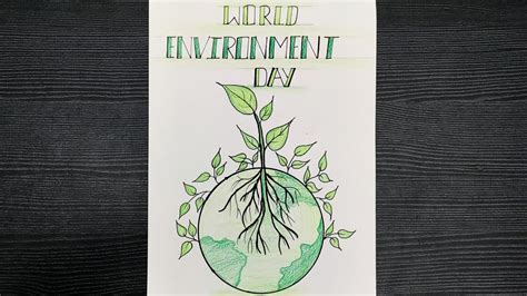 Poster Drawing, World Environment Day, Easy Drawings, Making Ideas, Book Cover