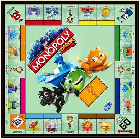 Monopoly Junior | Monopoly, Monopoly board, Monopoly game