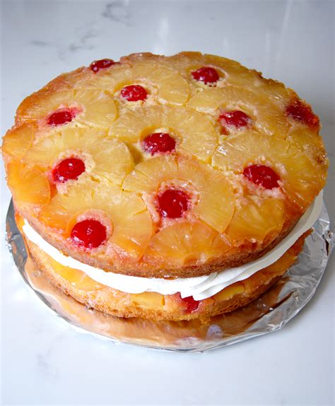 Super Easy Layered Pineapple Upside-Down Cake – Lady of the Ladle