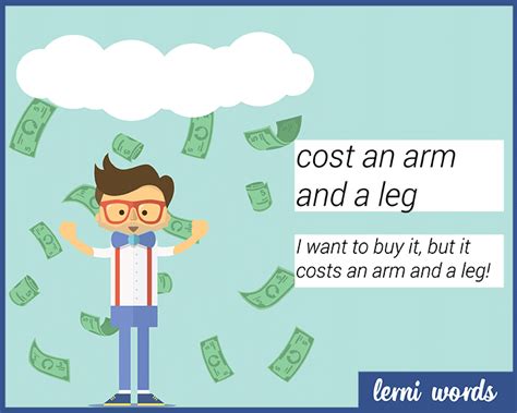 Cost an arm and a leg - Lerni Words