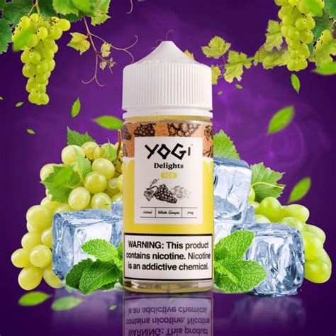 Yogi Delight White Grape (100ml) Nho lạnh – CatCoil Vape Store