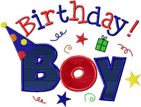 Birthday Boy - ClipArt Best