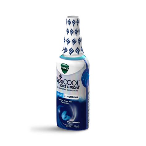 Vicks VapoCOOL Spray for Relief from Painful Sore Throat | Vicks