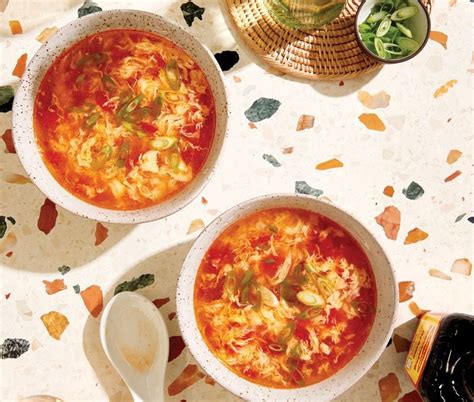 Tomato Egg Drop Soup Recipe - Chatelaine