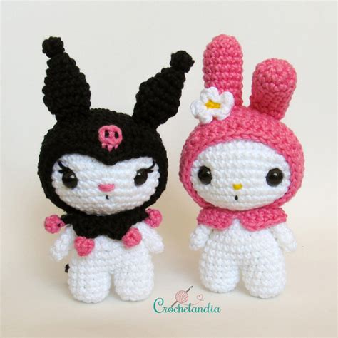 Amigurumi Kuromi - receita de crochê por Crochelandia