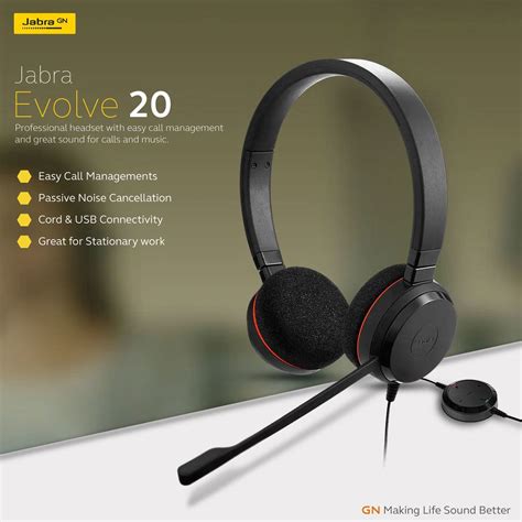 Jabra EVOLVE 20 Affordable and Comfortable 😲 Professional… | Flickr