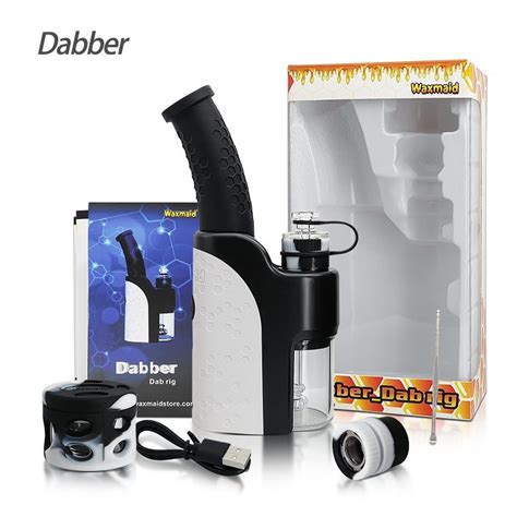 Waxmaid 6.73" Dabber DAB Rig Smoke Vaporizer Oil Rig Hookah for Wax ...