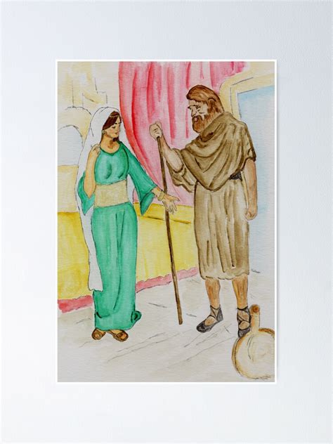 "Elisha and the Shunammite Woman .. 2 Kings 4:8-37" Poster by AnneG | Redbubble