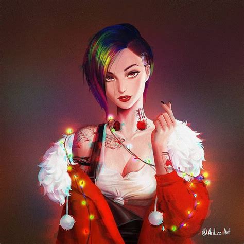 CYBERPUNK 2077 FANPAGE no Instagram: “Judy fanart by @arilee_art # ...