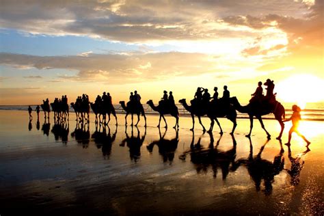 Broome sunset camel ride | Australian Traveller