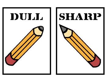 Dull Sharp Pencil Signs by Plains TPT | TPT