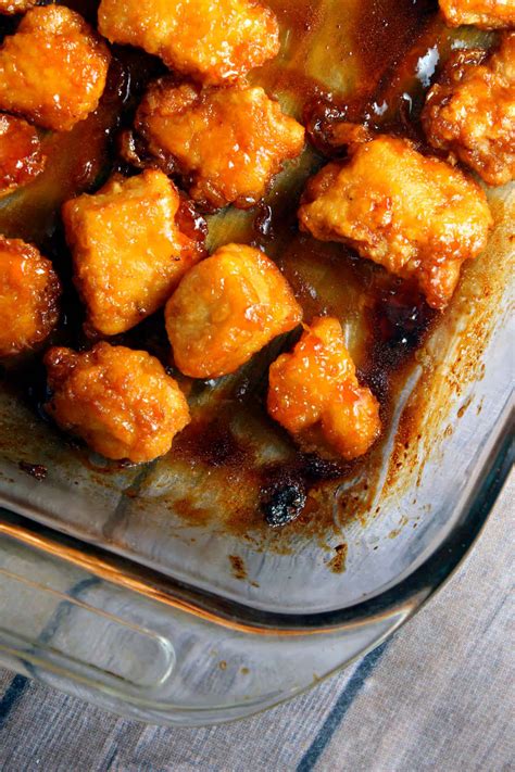 Baked Sweet and Sour Chicken - Healthy Sweet and Sour Chicken