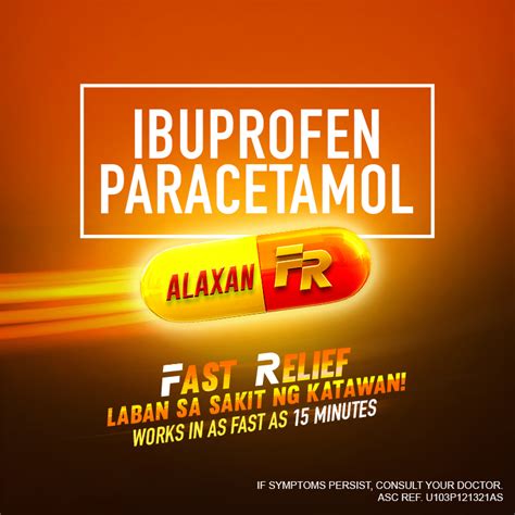 Alaxan® Tablet and Alaxan® FR Capsule - Body & Muscle Pain-Fast Relief ...