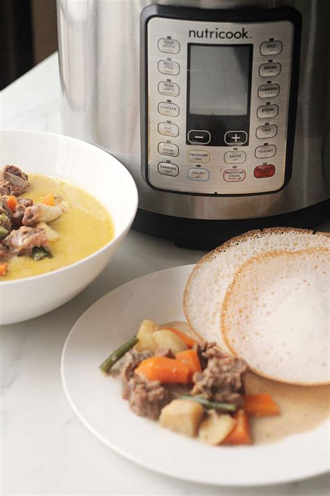 Mutton Stew in Nutricook or Instant Pot - Ruchik Randhap