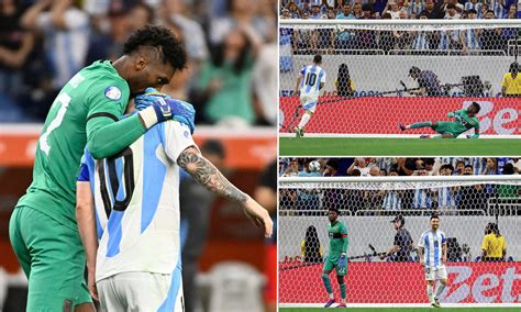 Footage emerges of Ecuador goalkeeper's classy gesture to Lionel Messi ...