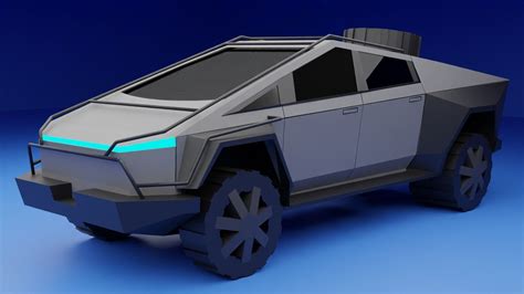 Tesla Cybertruck Hyperpunk Edition 6x6 3D model | CGTrader