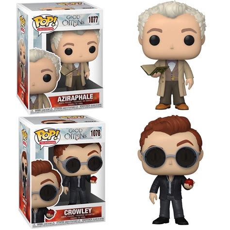 First Look: Good Omens Funko Pop figures - The Fanboy SEO | Pop figures, Pop vinyl figures, Funko