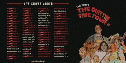 Zach Bryan Announces New Concert Dates For The 'Quittin Time' 2024 Tour @ Top40-Charts.com - New ...