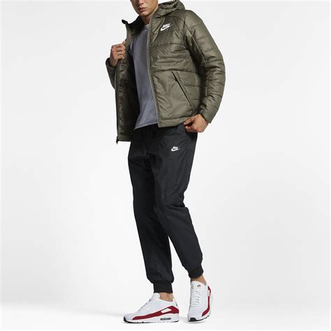 Nike Unisex Sportswear Jacket - Medium Olive/White - Tennisnuts.com