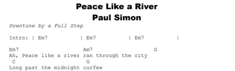 Paul Simon - Peace Like a River - Guitar Lesson, Tab & Chords | JGB