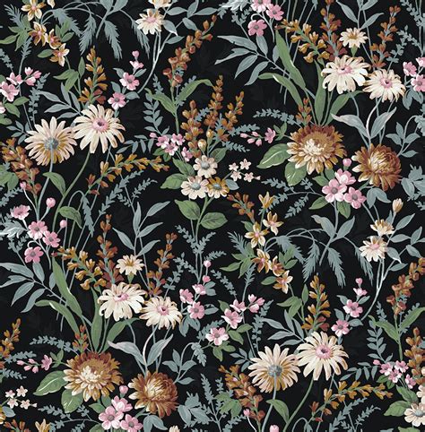 Vintage Floral Peel and Stick Removable Wallpaper – Say Decor LLC