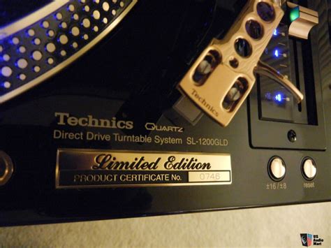 Technics SL-1200GLD Gold Photo #480568 - US Audio Mart