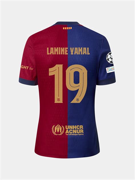 LAMINE YAMAL | UCL Men's home jersey 24/25 FC Barcelona - Dri-Fit ADV – Barça Official Store ...