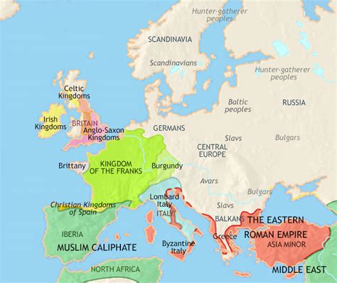 Map of Europe in 1871: Nationalism and Industrialization | TimeMaps