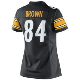 Pittsburgh Steelers Nike Women's Antonio Brown Limited Home Jersey