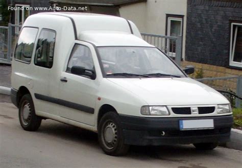 1996 Seat Inca (9K) 1.6 i (75 Hp) | Technical specs, data, fuel consumption, Dimensions