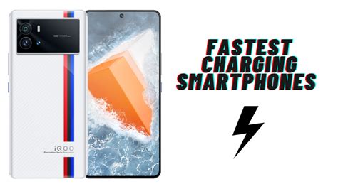 Top fastest charging phones