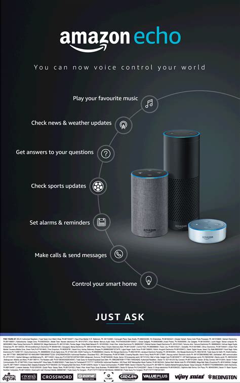 Amazon Echo You Can Voice Control Your World Ad - Advert Gallery