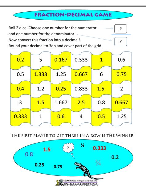 Free Printable Maths Games For Grade 5 - Brad Ortega's Crossword Puzzles