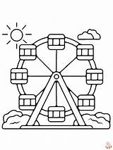 Ferris Wheel Coloring Pages  Printable sketch template