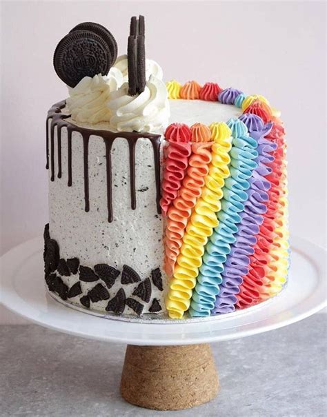 Pin on CAKES CUPCAKES AND CAKE POPS | Pastel rainbow cake, Pretty ...