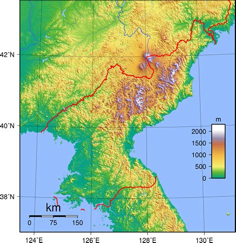 Geography of North Korea - Wikipedia